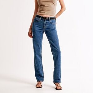 Abercrombie & Fitch Classic Blue Straight Jeans